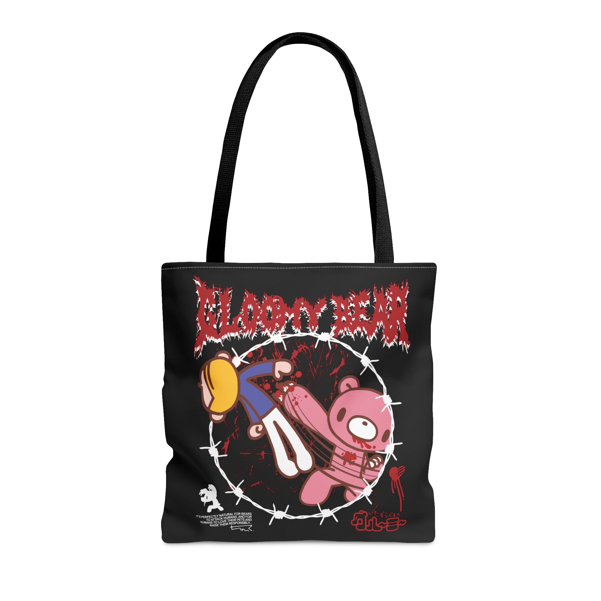 Gloomy Bear PUNCH - Canvas Tote Bag